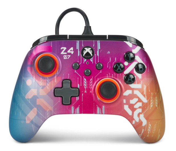 PowerA PC/XS Pad przewodowy Advantage Cyber Style - 1195491 - zdjęcie